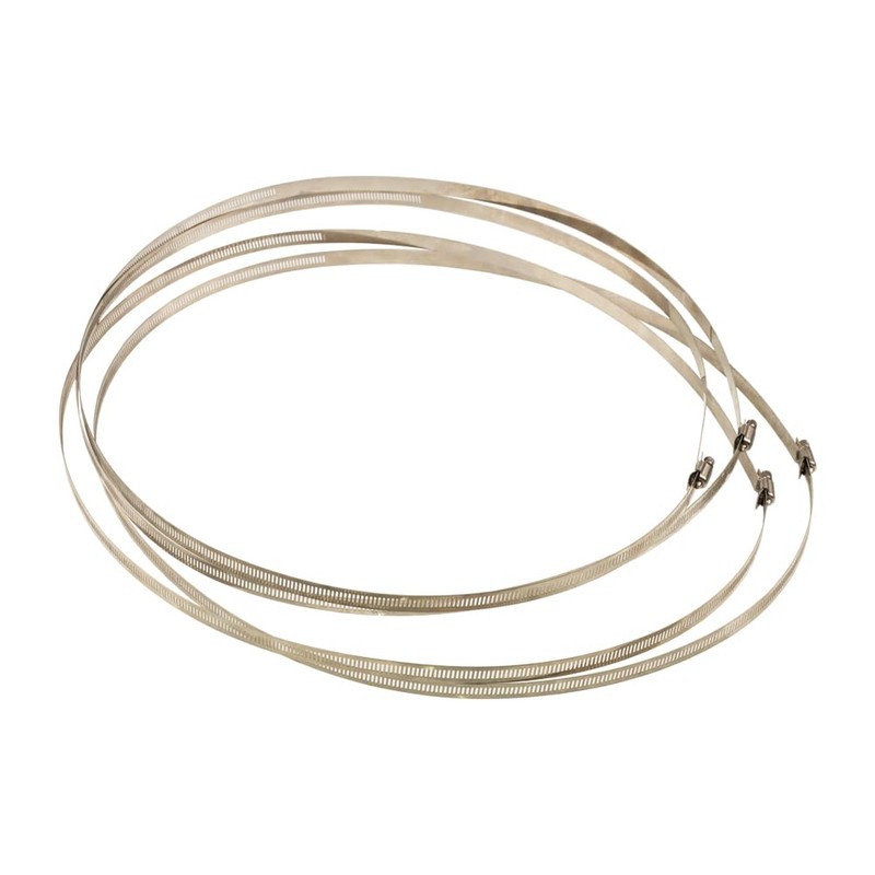 4 Pieces Large Size 700mm / 27.5inch Metal Hose Clips