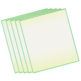 Color Edge Sunshoan Mini Shikishi Gasentenchi Gradient Set of 5 Edges: Glossy Green/Gradient: Green Color Paper