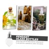 PACKOVE 10pcs Mini Glass Perfume Bottles Empty Refillable Bottles Screw