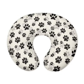TSVAGA Nursing Pillow for Breastfeeding, Dog Paw Print Breast Feeding Pillows for Mom, Nursing Pillows for Breastfeeding, Baby Support, Breastfeeding Pillows Covers