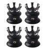 4pcs Engine Screw Cap Covers Crown Styling Fit for XL883/Big
