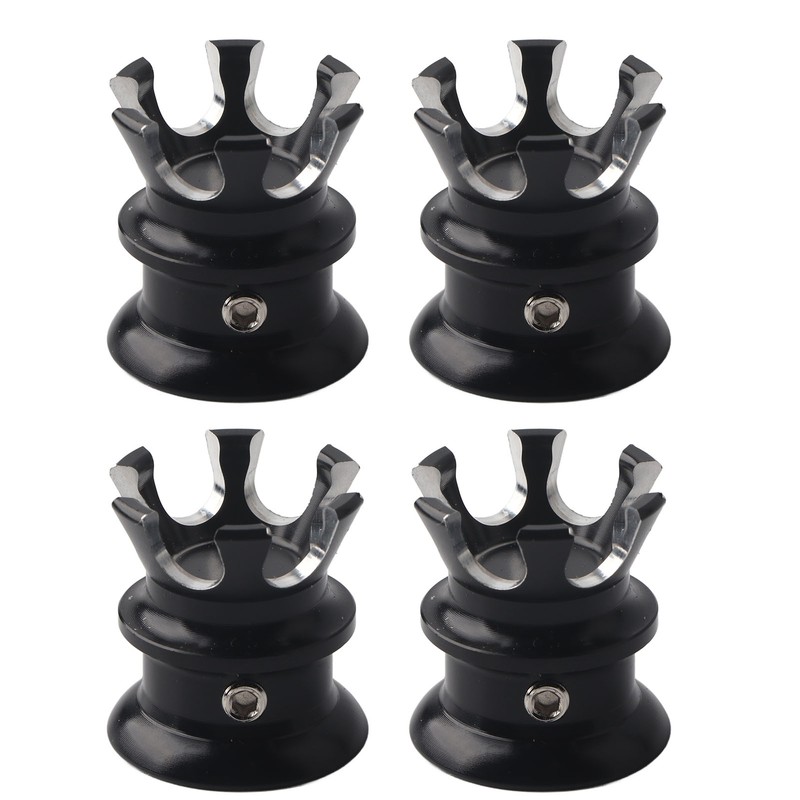 4pcs Engine Screw Cap Covers Crown Styling Fit for XL883/Big
