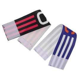 SUPVOX Football Team Captain Armband 2pcs Soccer Captain Band Portable for Players