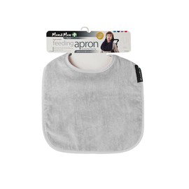 Mum 2 Mum Plus Adult/Special Needs Back Opening Feeding Apron in Stone