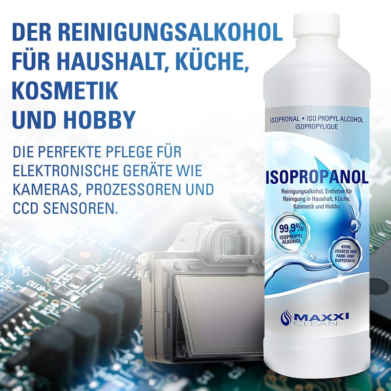 Isopropanol 99.9%, 1 litre