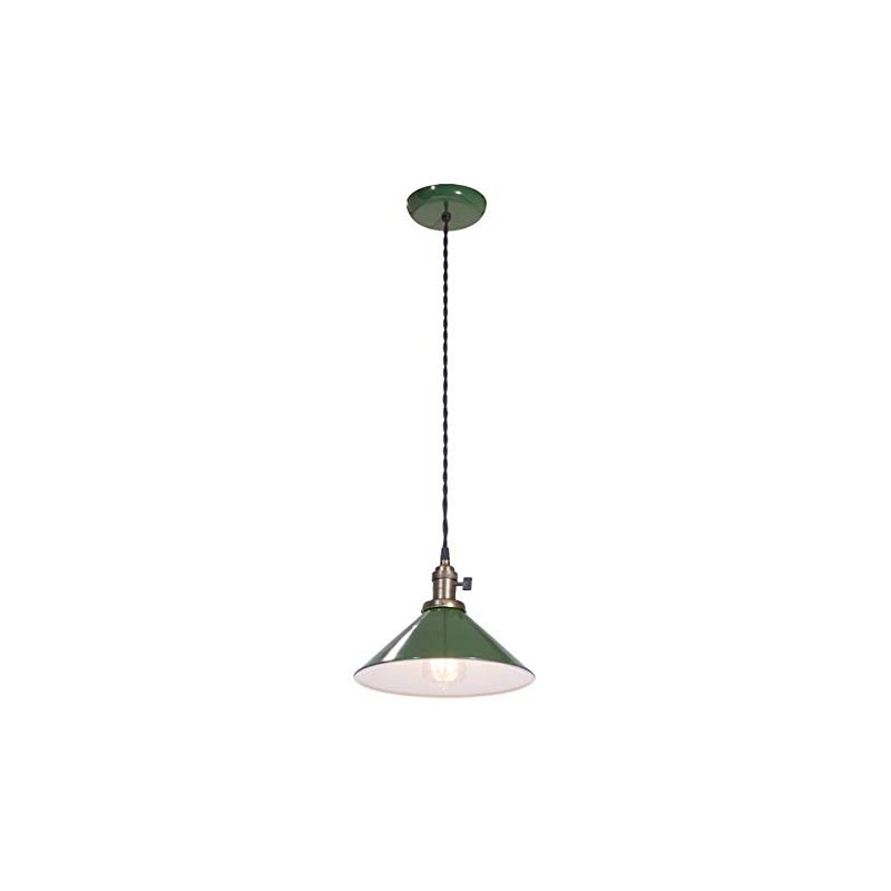 B&P Lamp® 10 1/4" Industrial Style Metal Cone Shade