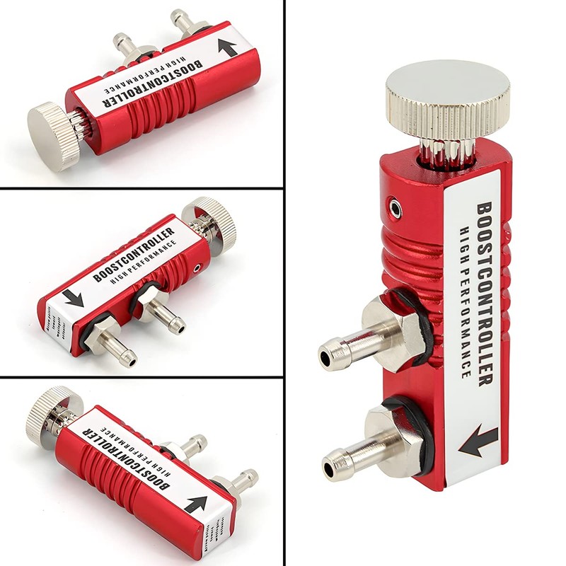 CGEAMDY Manual Turbo Boost Regulator, Aluminium Adjustable Manual Turbo Boost