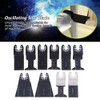 10Pcs Universal Saw Blade Oscillating Multi Tool High Carbon Steel