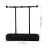 Cozellos Hanging Organizer-5 Hooks Jewelry Organizer Stand, Box Display with
