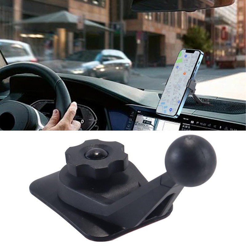 Ticha Supporto a sfera per auto, base multifunzionale girevole a