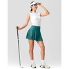 SANTINY Pleated Tennis Skirt for Women with Pockets Shorts Women's