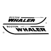 Boston Whaler ORIGINAL Black OEM vinyl decal 28”