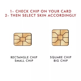 Istickerzpnw Credit Card Skin Vinyl Decal Uno - Big Chip