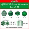 Festive Season Shatterproof tree decoration sets