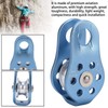 Climbing Single Pulley Al Mg Alloy Fixed Eye Single Rope