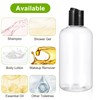 Wanmu 2Pcs 8 oz Plastic Squeeze Empty Bottles for Liquids,