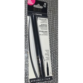 MILANI ULTRAFINE LIQUID EYE LINER #02 BLACK GEMS New On Card