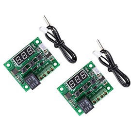 2pcs W1209 Digital Cool Heat Temp Thermostat Thermometer Temperature Control DC12V