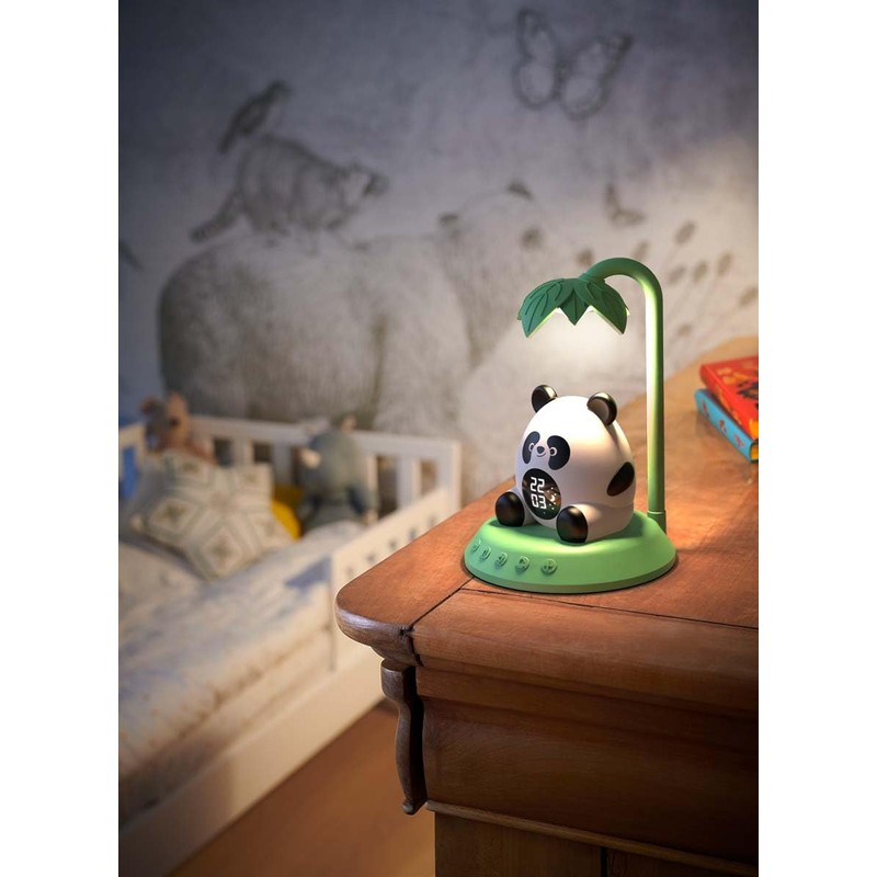 Bigben Street Light Night Light Alarm Clock (Panda)