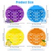 12 Pcs Urinal Screens Deodorizer, Urinal Mats Scented Splash Mat
