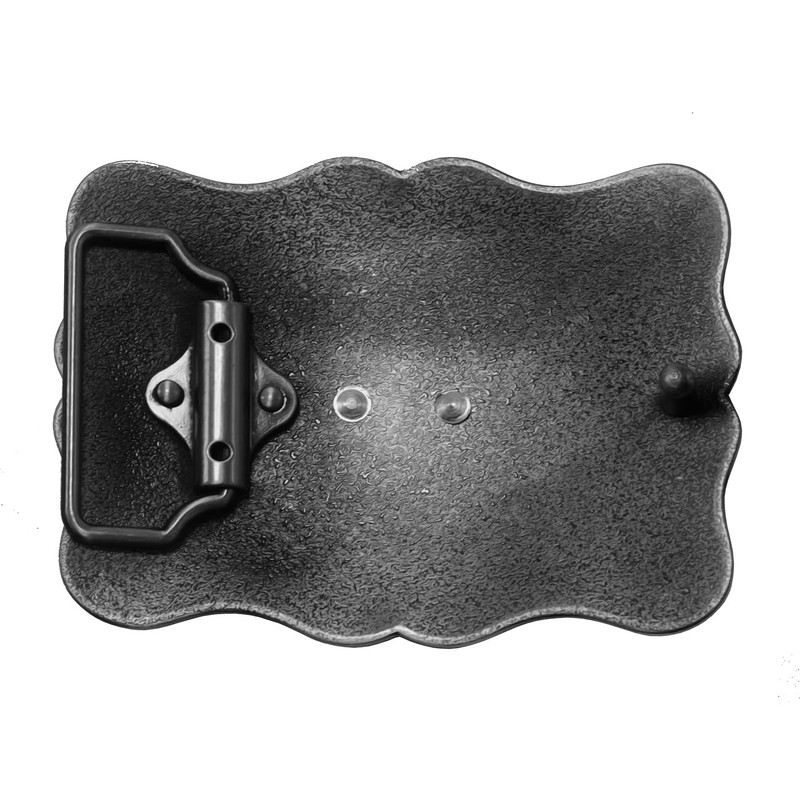 Moranse Belt Buckle With Religion Cross Cowboy Kneeling Prayer And