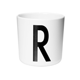 Design Letters - Children's Alphabet Melamine Cup, 2.8 x 2.9 Inches (R)