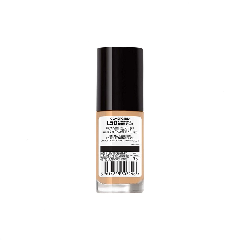 COVERGIRL TruBlend Matte Made Liquid Foundation, Fair Beige
