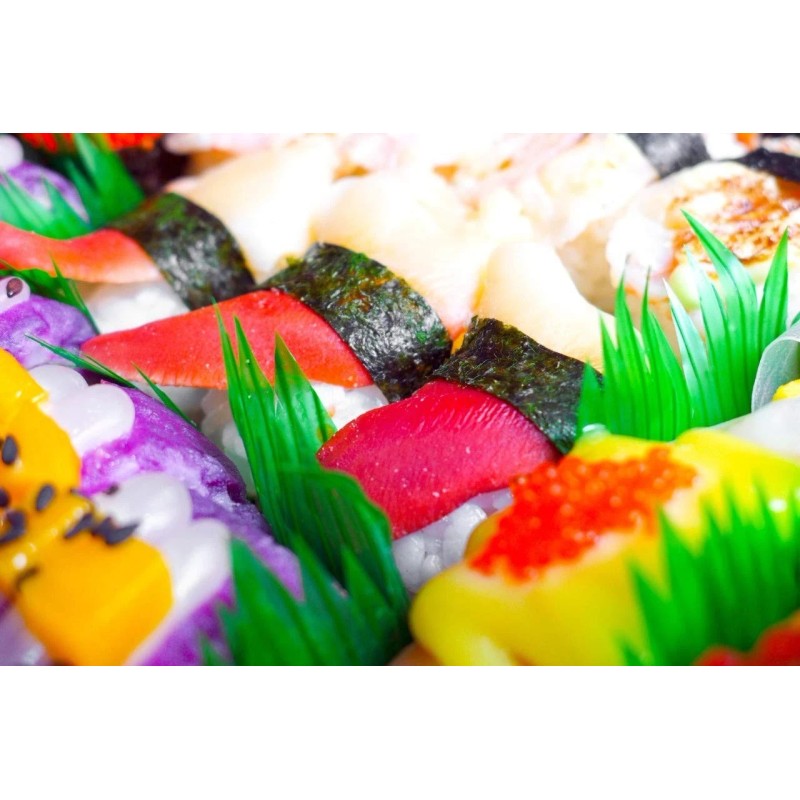 JapanBargain 1569, 1000pcs Sushi Grass Baran Garnish Sashimi Divider Bento
