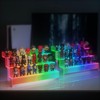 16” Acrylic Display Organizer with LED Light - 3 Tier