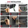 Z8 4 Pack Metal Front and Rear Door Storage Box