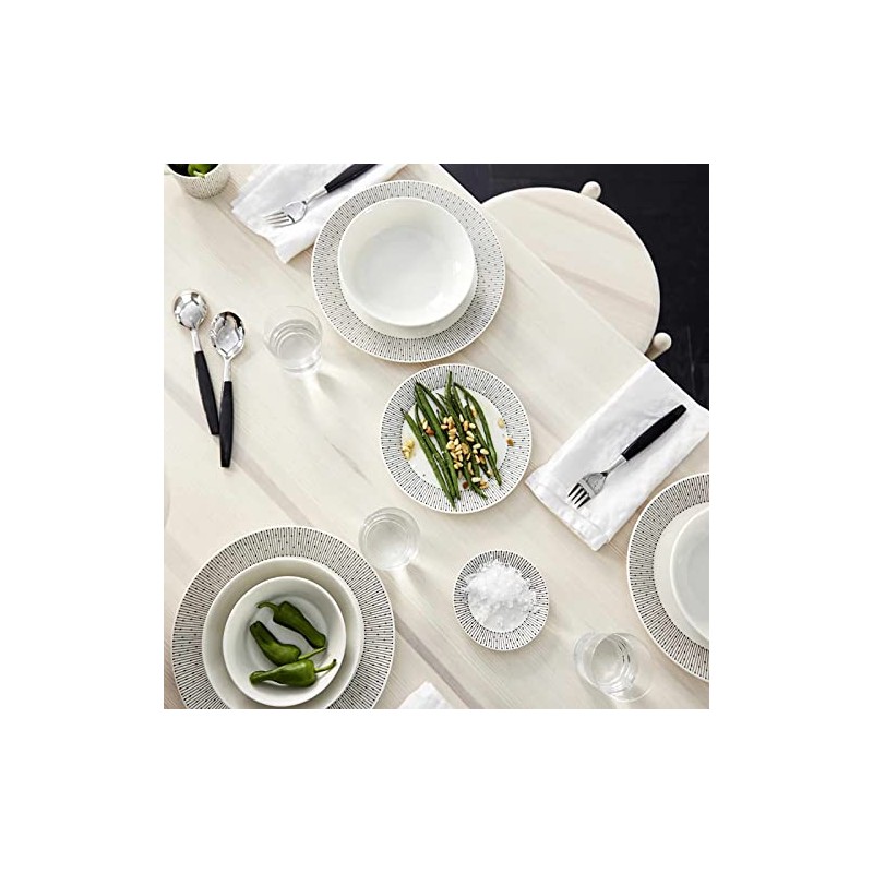 Arabia Minio Salustus Plate, 7.5 inches (19 cm), Black 1025643