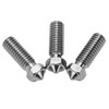 3pcs 0.2/0.3/0.4/0.5/0.6/0.8/1.0mm M6 Volcano Nozzle 3D Printer Nozzle 1.75mm High