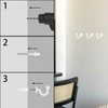 Tabanzhe Curtain Tie Backs Hooks-2PCS White Ball End Curtain Holdback