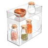 iDesign Cabinet Binz Spice Rack, Clear, 25,75 cm x 11,75