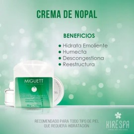 Crema Facial De Nopal Hidratante Miguett 100g                                                                                                         