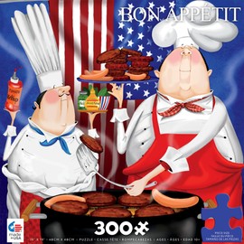 Ceaco - Bon Appetit! - July 4th - 300 Piece Jigsaw Puzzle
