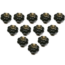 Auped Ceramic Drawer Knobs Cabinet Handles Kitchen Cabinet Furniture Knobs Cabinet Table Handle Pack of 12