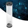 Water Cooling Tank Acrylic Cylindrical 3‑Hole G1/4 Thread Reservoir Computer