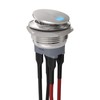 APIELE 22mm Metal Stainless Steel Toggle Switch IP65 Waterproof Switch