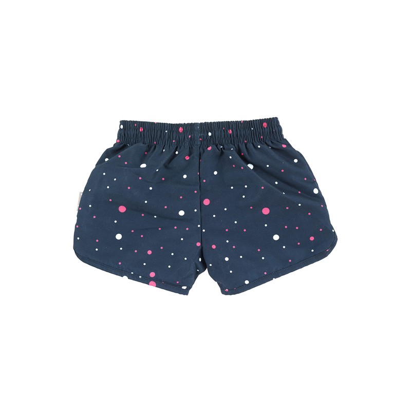 Sterntaler Girls' Swimming Shorts Polka Dot Swimming Trunks, navy