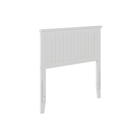 AFI, Nantucket Twin Solid Wood Panel Headboard, White