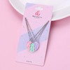Saalort - Collares con colgante de corazón magnético para 3