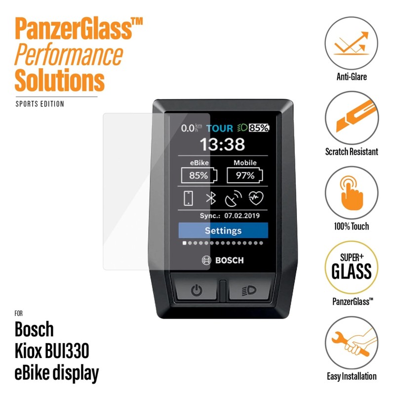 Bosch Kiox BUI330 Anti-Glare Tempered Glass Black