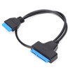 2.5in Adapter Cable 19Pin USB 3.0 to SATA 22Pin 50cm