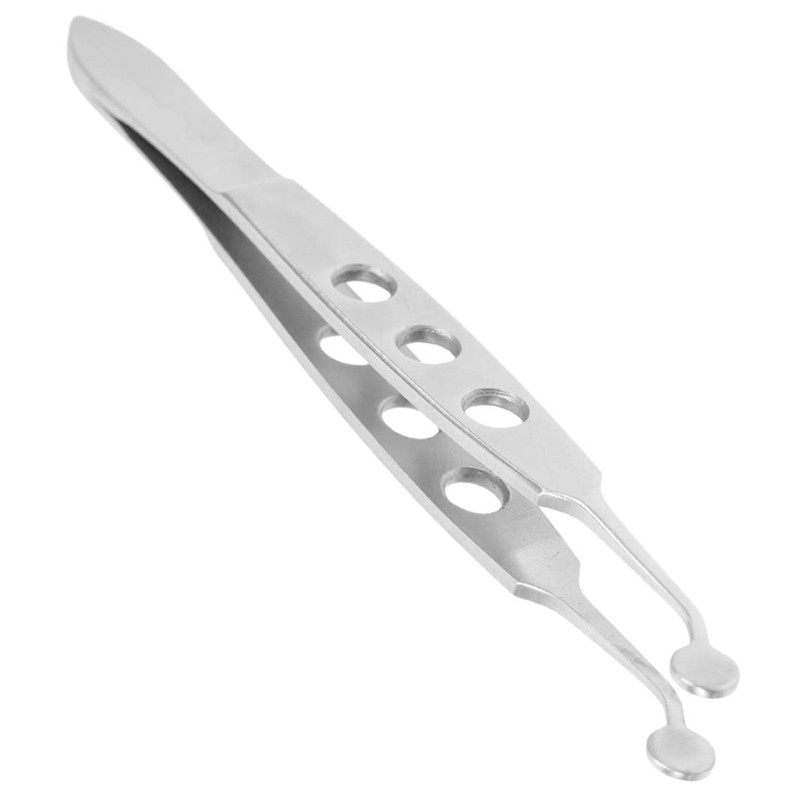 Mobestech 3pcs Stainless Steel Tweezer for Women Meibomian Gland Non-skid