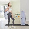 Yoga Mat Bag with Bottle Pocket and Bottom Wet Pocket