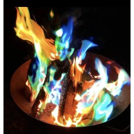 Unbranded CAMPFIRE COLOR CHANGING FLAMES MAGIC FIRE COLORANT