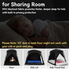 KNOCLOC Blackout Tent for Kids Travel and Sharing Room, fits