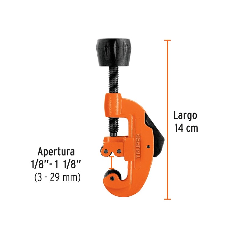 Truper Expert COT-30X, Cortador de tubo de cobre, profesional 1