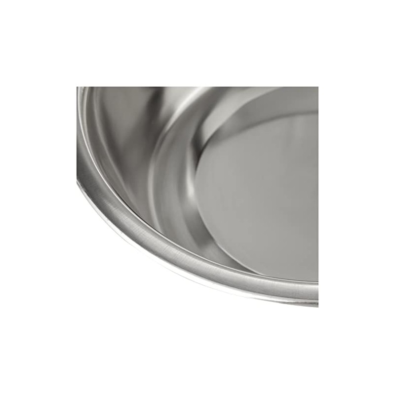 Pet Platter Stainless Steel Pet Bowl, 25 cm/ 10-Inch